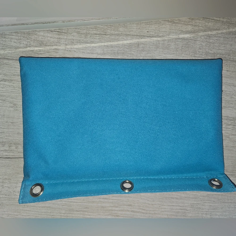 Blue Clear Window Pencil Pouch